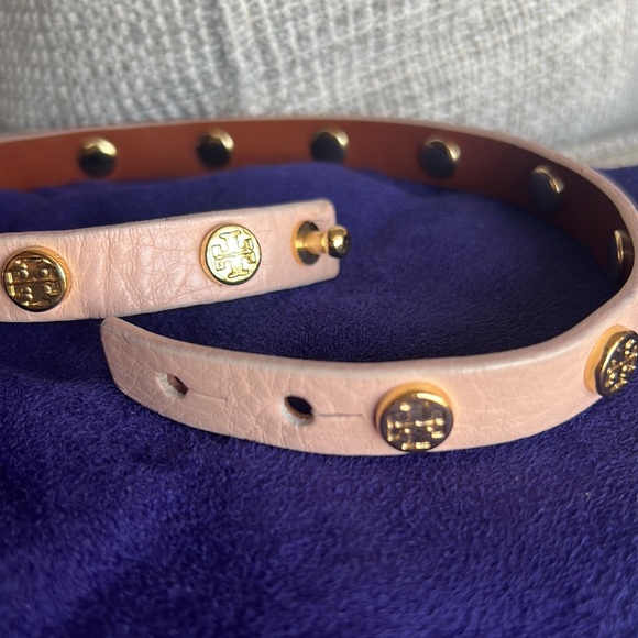 Tory Burch Women's Miller Double Wrap Leather Bracelet - Picture 3 of 5